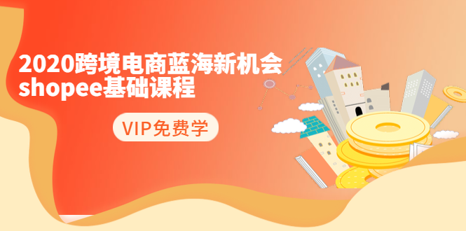 2020跨境电商蓝海新机会-SHOPEE基础课程：简单粗暴日报爆千单（27节课）-电脑资源自留地