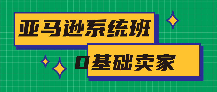 亚马逊系统班，专为0基础卖家量身打造，亚马逊运营流程与架构-电脑资源自留地