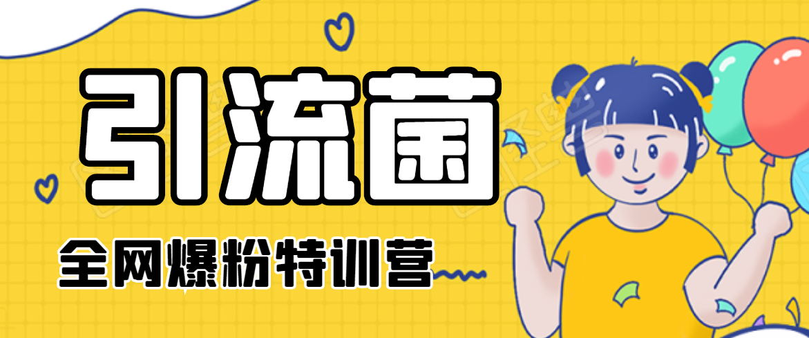 引流菌2020全网爆粉特训营（QQ群霸屏，知乎引流，群裂变，自动化引流等）-电脑资源自留地
