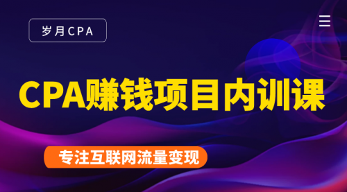 2021手把手教你玩转CPA暴利赚钱项目，新手实操日入200-1000元 (全套课程)-电脑资源自留地