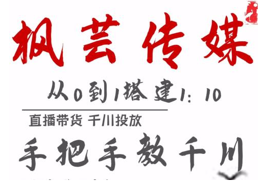 枫芸传媒11月千川最新玩法，手把手教你搭建1:10的计划-电脑资源自留地