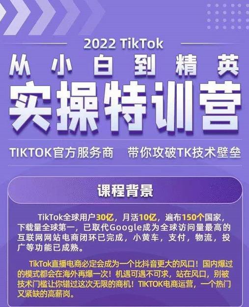 Seven漆·2022Tiktok从小白到精英实操特训营，带你掌握Tiktok账号运营-电脑资源自留地