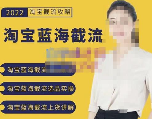 2022淘宝蓝海截流攻略，淘宝蓝海截流选品上货实操讲解-电脑资源自留地