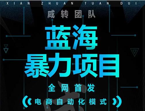 引流哥蓝海暴力躺赚项目：无需发圈无需引流无需售后，每单赚50-500（教程+线报群)-电脑资源自留地