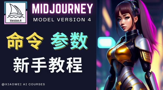 Midjourney新手入门教程，轻松创作顶级图像，命令参数-新手教程-电脑资源自留地