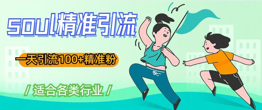soul精准引流系列课程，一天引流100+精准粉，适合各类行业-电脑资源自留地