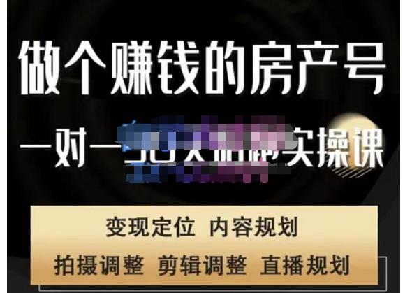 刘广标·同城房产号线上陪跑课，拍摄、剪辑、写文案、直播，做一个具有潜力价值的房产号-电脑资源自留地