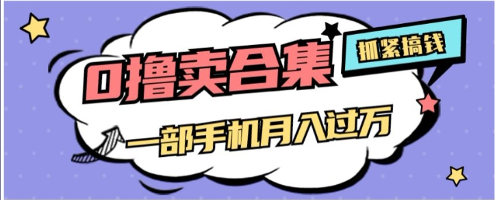 0撸项目月入过万，售卖全套ai工具合集，一单29.9元，一部手机即可【揭秘】-电脑资源自留地