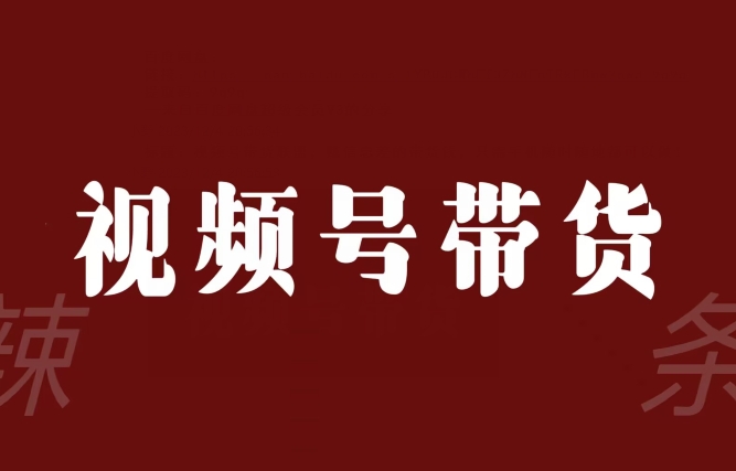 视频号带货联盟，赚信息差的带货钱，只需手机随时随地都可以做！-电脑资源自留地