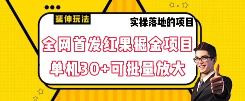全网首发红果免费短剧掘金项目，单机30+可批量放大【揭秘】-电脑资源自留地