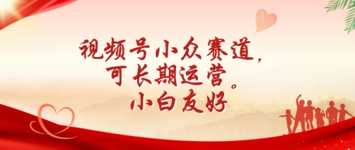 视频号小众赛道，可长期运营，小白友好【揭秘】-电脑资源自留地