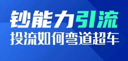 钞能力引流：投流如何弯道超车，投流系数及增长方法，创造爆款短视频-电脑资源自留地
