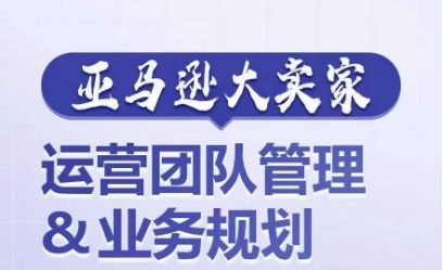 亚马逊大卖家-运营团队管理&业务规划，为你揭秘如何打造超强实力的运营团队-电脑资源自留地