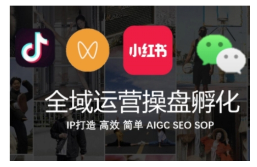 全域运营操盘(抖音+私域+小红书)，IP打造高效简单-电脑资源自留地