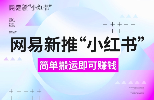 网易官方新推“小红书”，搬运即有收益，新手小白千万别错过(附详细教程)【揭秘】-电脑资源自留地
