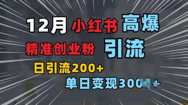 小红书一张图片“引爆”创业粉，单日+200+精准创业粉 可筛选付费意识创业粉【揭秘】-电脑资源自留地