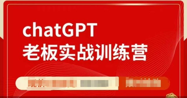 ChatGPT老板实战训练营，用GPT带飞，一人顶一个团队-电脑资源自留地