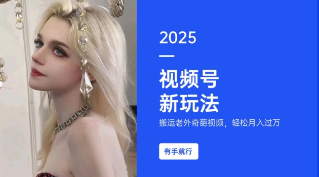 搬运老外奇葩视频，撸视频号分成计划收益，每天只需一小时，新手小白轻松月入过W-电脑资源自留地
