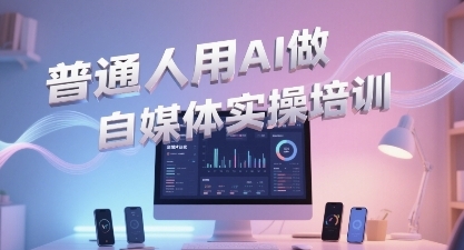 普通一个人用AI做自媒体，助你轻松开启AI自媒体创作之路-电脑资源自留地